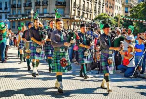 celebracion de san patricio en argentina alegre