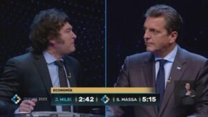 debate presidencial en argentina en television