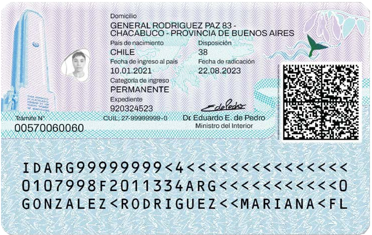 Cómo Verificar La Información Del DNI Argentino Frente y Dorso