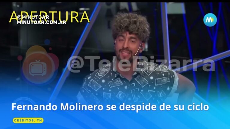 Por qué se Fue Fernando Molinero de TN y Qué Pasó Después 8 Por qué se Fue Fernando Molinero de TN y Qué Pasó Después