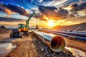 gasoducto energia infraestructura construccion moderna