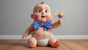 Qué significa el dicho "Al que nace barrigón es añudo que lo fajen" 18 nino gordito con panal y sonrisa amplia