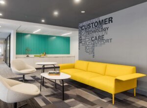 oficina de recursos humanos corporativa moderna